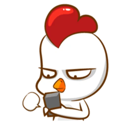 chicken, joyful chicken, qr code, man, stickers