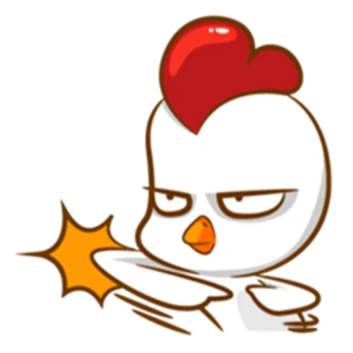 clipart, twitter, emblem crazy chickens, ayam, ayam