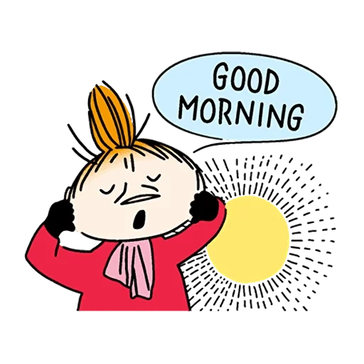 millet, good morning, animación de buenos días, xiao miao buenos días, good morning demo