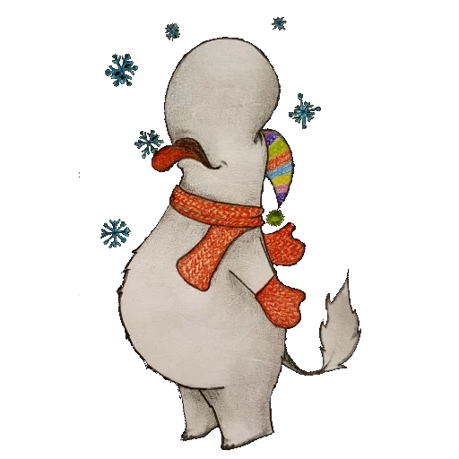 snowman of the graphics, menggambar manusia salju, ilustrasi snowman, menggambar lucu salju, manusia salju bergaya