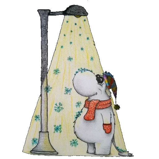 мумин, moomin, муми-тролли, снеговик скрапбукинга, иллюстрации снеговик забавный