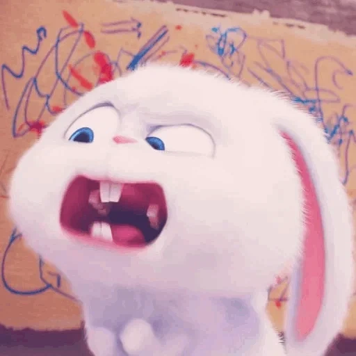кролик снежок, снежка мультик, кролик снежок арты, кролик снежок грустит, кролик снежок мультфильм