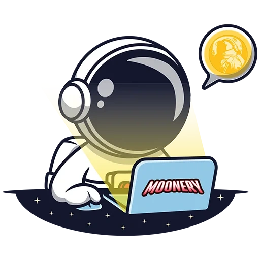 astronaut, kosmonot yang lucu, vektor astronot, vektor astronot, kosmonot dengan laptop