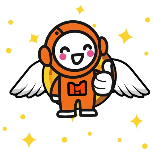 игрушка, космонавт, робот значок, значок астронавта, github mascot in cosmos