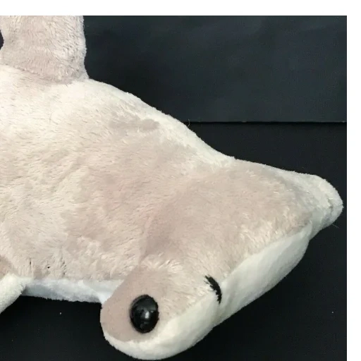 mainan lembut untuk lereng, toy soft shark, hiu mainan mewah, palu hiu mainan lembut, mainan lembut mata buta buta 13 cm