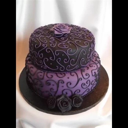 торт красивый, фиолетовые торты, черно фиолетовый торт, торт фиолетово черный, торт фиолетовом цвете