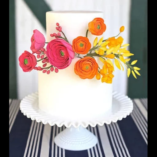 торт идеи, торт цветами, мастичные цветы торта, торт украшенный живыми цветами, красивый торт живыми цветами своими руками
