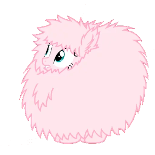 fluffy puff, fluffy puff pony, fluffy puff rabbit, wallpaper style fluffle puff, fluffy puff picabu 2 part