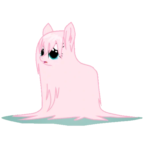 fluffy puff, pony ghost, ghost pixel, ghost pixel art, pixel art bringing cells