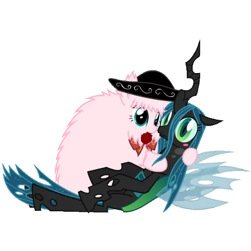 fluffle puff шрифт, флаффи пафф кризалис, флаффл пафф кризалис 18, королева кризалис флаффи пафф, fluffle puff and queen chrysalis fluffalis