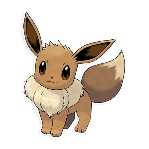 eevee, покемон, eevee pokemon, милые покемоны, маленькие покемоны