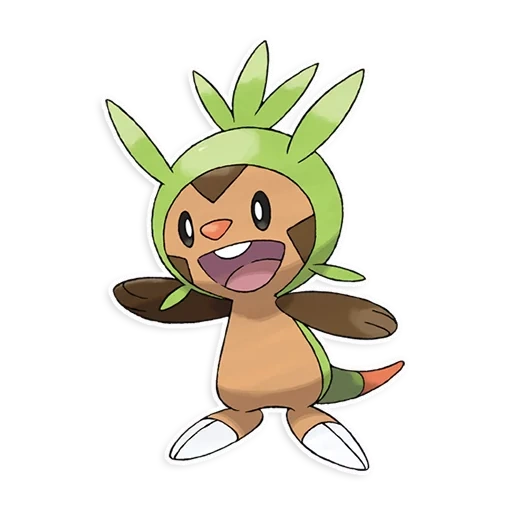 pokemon, pokemon chespin, herbal pokemon, pokémon, kräuter-typ pokemon