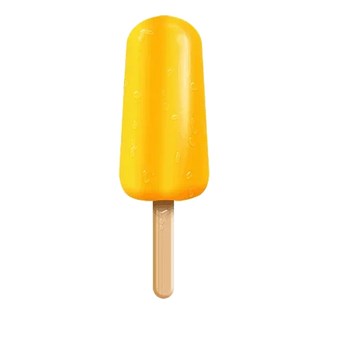 hielo con paletas de hielo, palo de helado blanco, helado de hielo de fruta, barra de helado de mango, paletas de helado de hielo de fruta