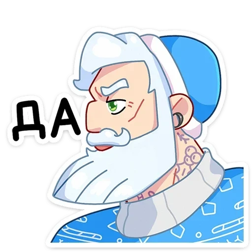 frío, santa claus, frost, sr moroz