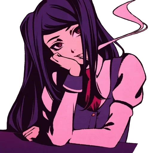 рисунок, va-11 hall-a, девушки аниме, jill stingray