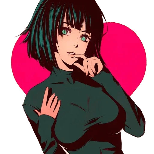 vanpanchman, akira fubuki, anime mädchen, fubuki vanpanchman, saitama fubuki kuss