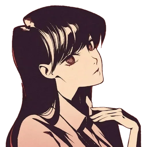 mensch, bild, komi shouko anime