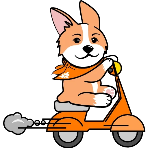 corgi, vecteur corgi