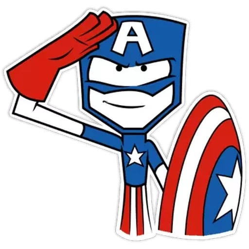 captain_movie, capitaine amérique, marvel captain america, dessin animé de captain america, marvel captain america chibi