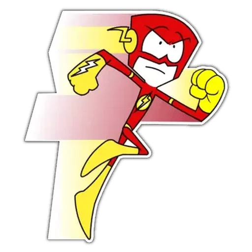 le flash, super-héros, super-héros svg, super-héros flash, dessin kid flash