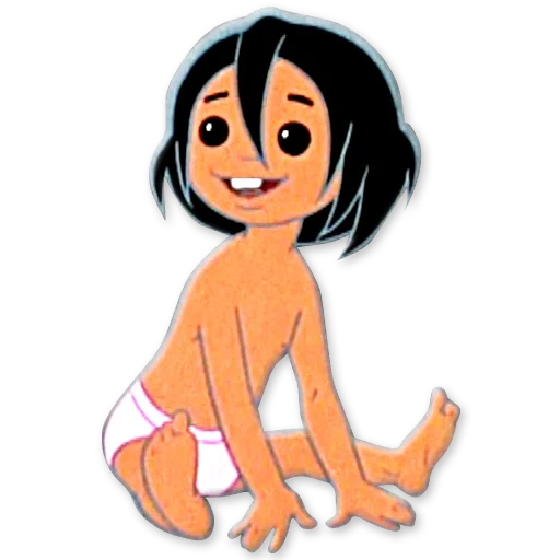 mowgli, mowgli tv3, icône mowgli, les personnages sont mowgli