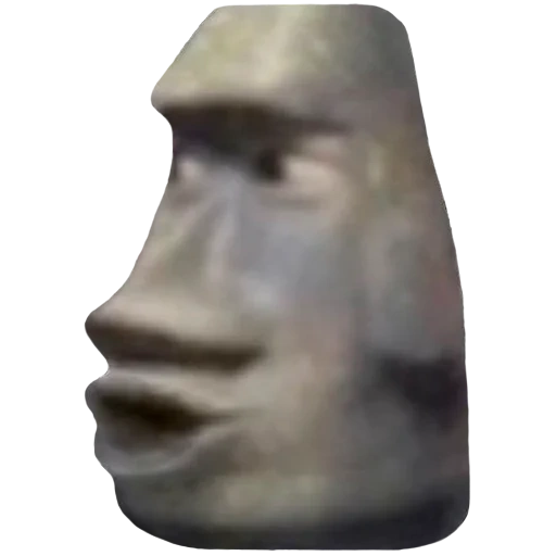 die emote, moai meme, discord emoji, emoticons von moai stone, stone face meme