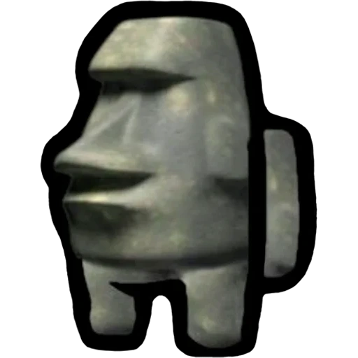 gaya, kegelapan, meme emoji, henry stykman, moai stone emoji