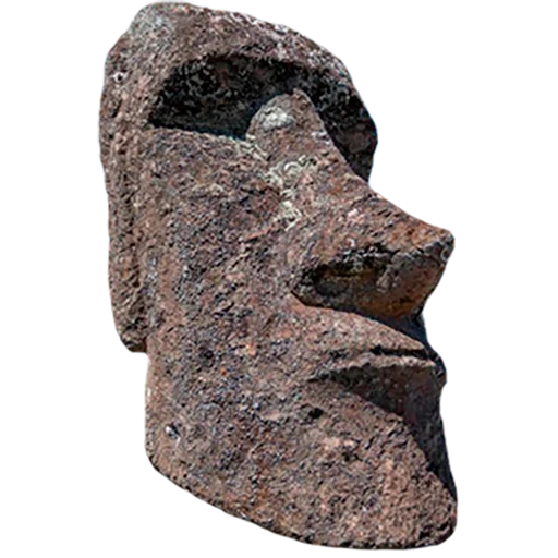 moai, moai 2021, pedra moai, moai pot, escultura de pedra moai
