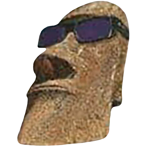 moai, человек, статуи моаи, статуя моаи голова, копилка moai чёрная