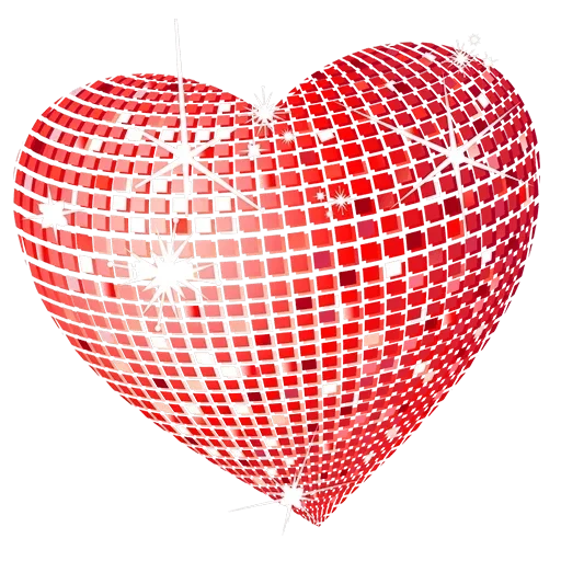 сердце красное, сердце клипарт, мерцающее сердце, сердце прозрачное, сердечко валентинка