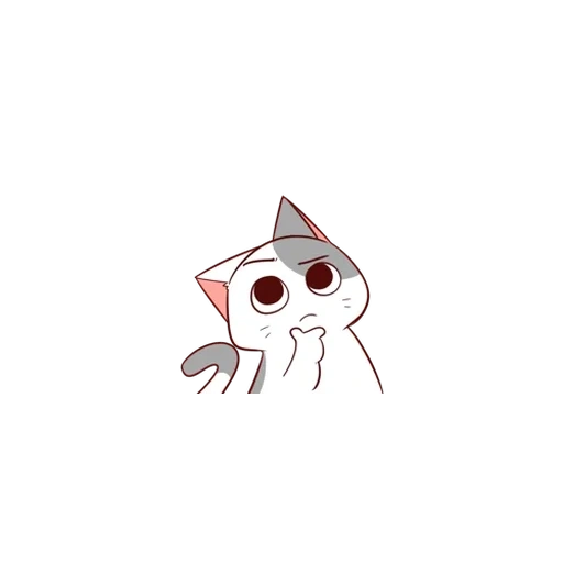 kucing, kucing nyashny, kucing anime yang indah, kucing nyasty anime