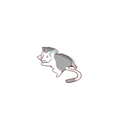 topo, arte del ratto, topo di gatto, il mouse è grigio, topo grigio