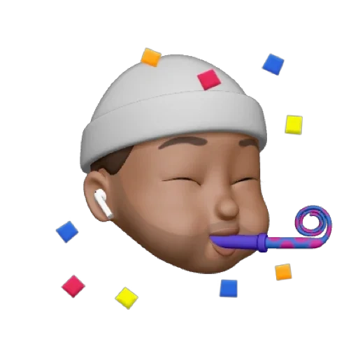 asiático, multi, humano, el teléfono es una cámara, memoji pulpo