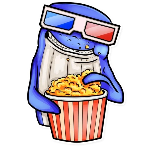 emoticon di emoticon, tgmoney, i popcorn, modello di popcorn