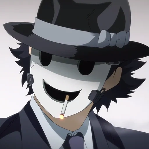 персонаж аниме мистер маска, мистер снайпер tenkuu shinpan