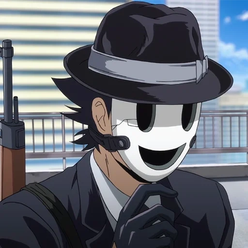 personagens de anime, anime de máscara de atirador de elite, sr sniper tenkuu shinpan, tenkuu shinpan mask sniper mayuko