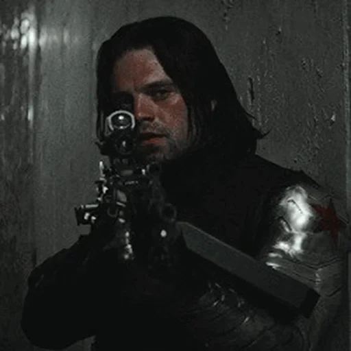 bucky, ténèbres, le soldat d'hiver s'émerveille, bucky barnes sebastian stan, sebastian stan winter soldier