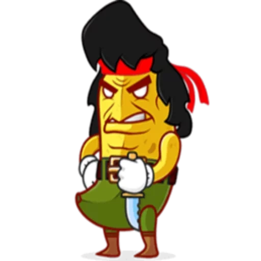 characters, rambo simpsons, mighty maitor, cartoon executioner, koji bravhalla