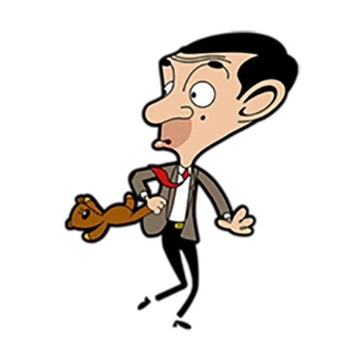 m bean, mr bean cartoon, le dessin animé de m bean, cartoon good cat, m bean cartoon