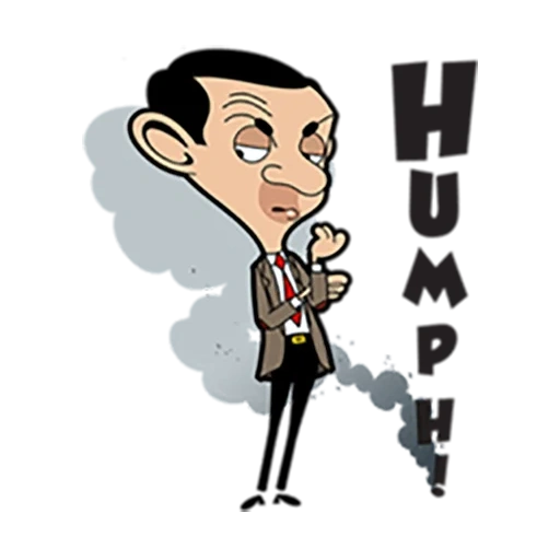 sig bean, signor bean, sig bean cartoon, mr bean canva, cartoon di mr bean