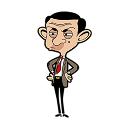 m bean, mr bean cartoon, le dessin animé de m bean, m bean cartoon, série animée de m bean