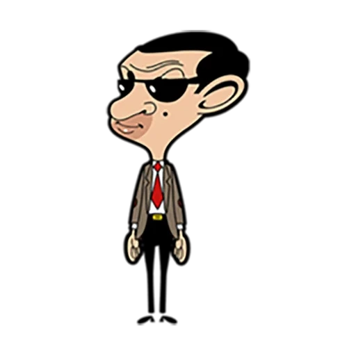 signor bean, sig bean cartoon, cartone animato di mr bean, serie animata di mr bean, personaggio dei cartoni animati di mr bean