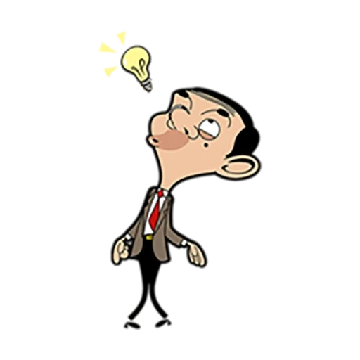 mr bean, мистер бин, mr bean cartoon, мистер бин клипарт, мистер бин мультфильм