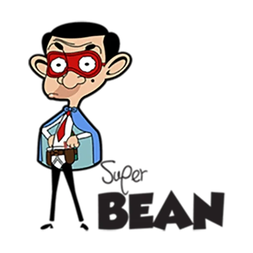 sr bean, sr bean, sr bin cartoon, sr bin marcial, sr bean a série animada
