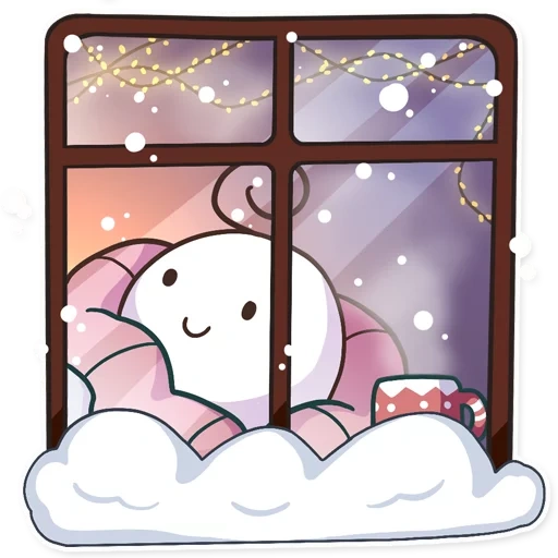 milk, watsap, blanket, a warm blanket, cute kawaii drawings