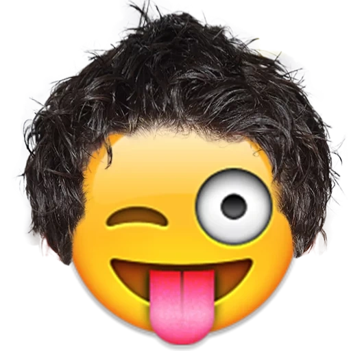 emoji, emoji encaracolado, emoji shaggy