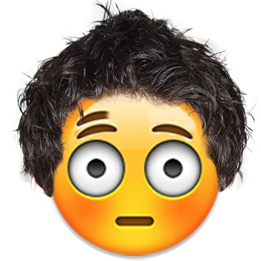 emoji, emoji curly, emoji shaggy