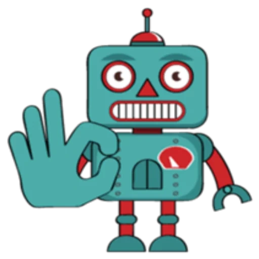 robot, robô, toy robot, robô de desenho animado, ilustração do robô
