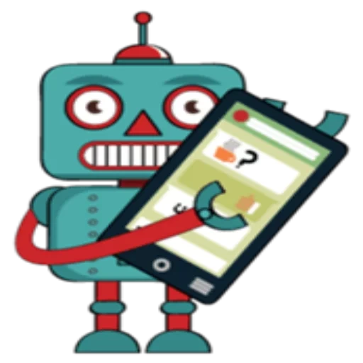 robot, robot, android robot, rpa robot icon, robot illustration
