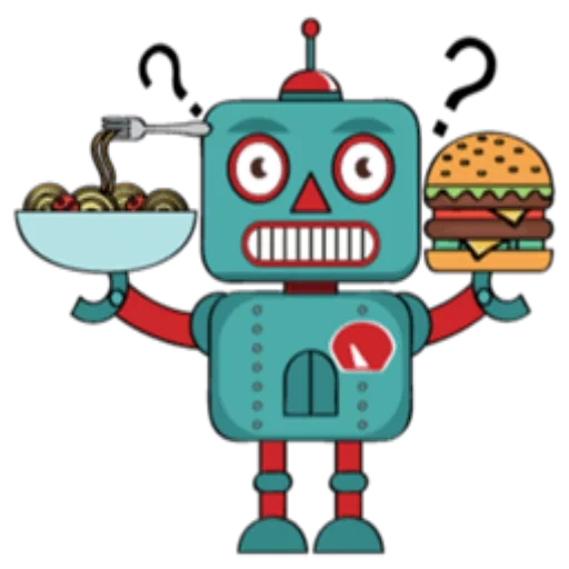 robot, робот клипарт, робот рисунок, маскот робот флэт, робот иллюстрация